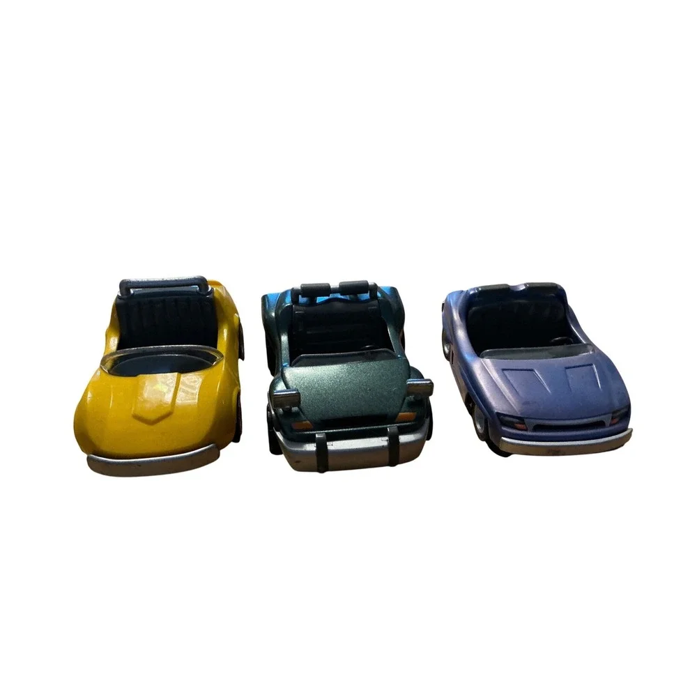 Disney Disneyland Autopia Cars Set of 3 Chevron 2000 Classic Off-Road Sports